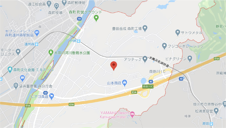 森掛川ストックステーション地図